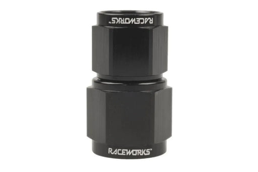 Raceworks Female To Female Swivel Stepped An-6 To An-8 Straight RWF-131-06-08BK