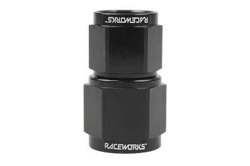 Raceworks Female To Female Swivel Stepped An-8 To An-10 Straight RWF-131-08-10BK