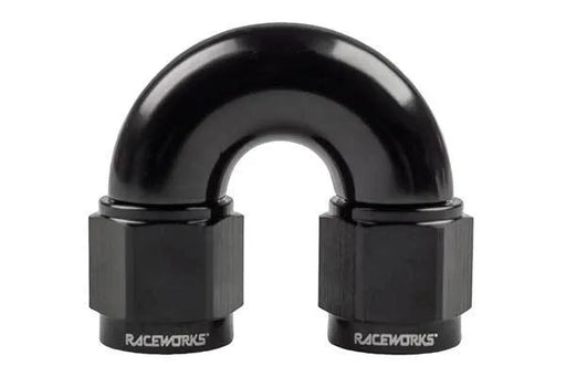 Raceworks Female To Female Swivel An-6 180Deg RWF-136-06BK