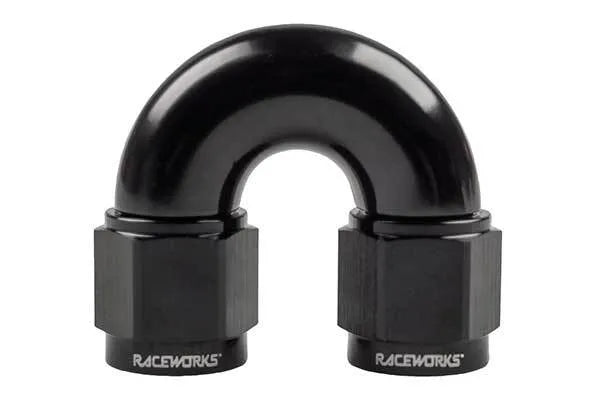 Raceworks Female To Female Swivel An-12 180Deg RWF-136-12BK