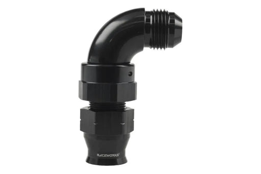 Raceworks Male An-6 To 5/16In Tube 90Deg Adapter RWF-137-06-05BK
