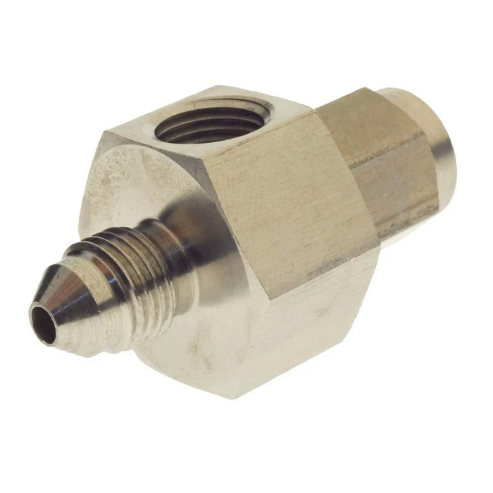 Raceworks Female Swivel To Male An-3 Ss With 1/8In NPT Port RWF-140-03SS