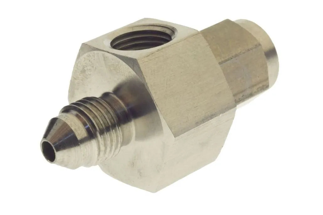 Raceworks Female Swivel To Male An-4 Ss With 1/8In NPT Port RWF-140-04SS
