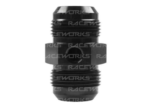 Raceworks An-16 Male To Male With 1/8In NPT Port RWF-141-16BK