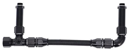 Raceworks Demon An-8 Dual Feed Fuel Line Kit RWF-161-08BK