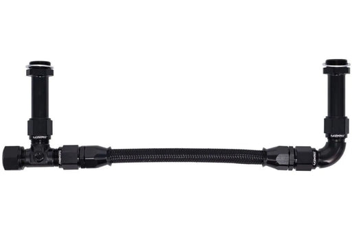 Raceworks Dominator An-8 Dual Feed Fuel Line Kit RWF-162-08BK