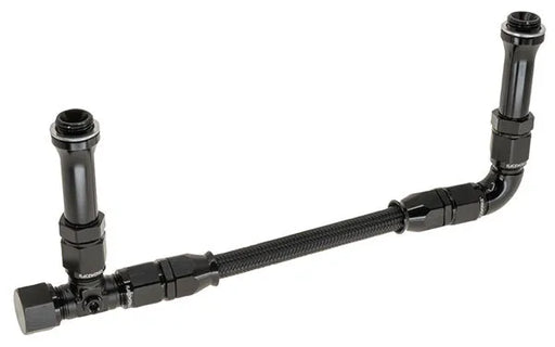 Raceworks Holley Hp/Qft An-8 Dual Feed Fuel Line Kit RWF-165-08BK