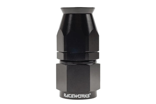 Raceworks Ptfe Hose End An-6 Straight RWF-201-06BK