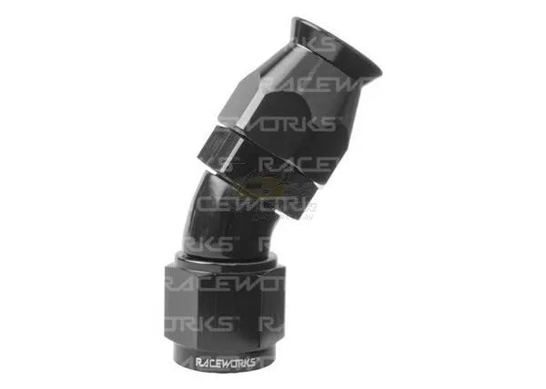 Raceworks Ptfe Hose End An-4 30Deg RWF-207-04BK