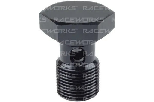 Raceworks Aluminium Banjo Bolt 7/16In X 24 (23mm) RWF-300-05ALBK