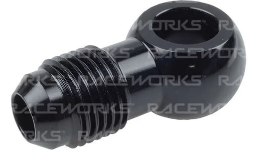 Raceworks 12.2mm Banjo To An-3 Male Flare Ss 45Deg RWF-336-03SS