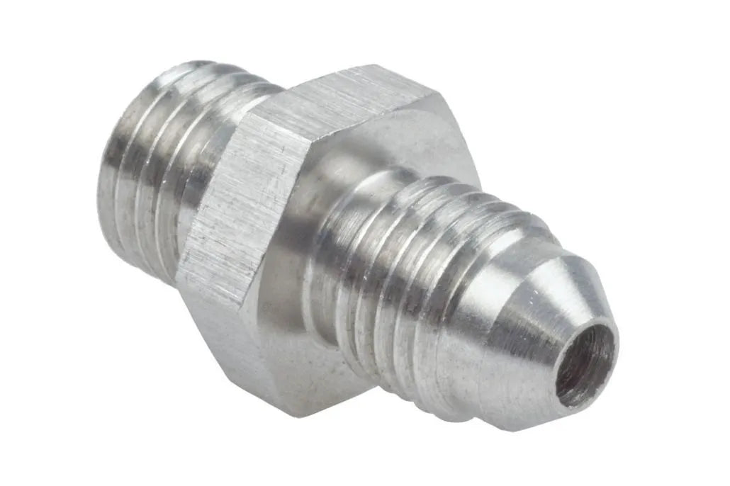 Raceworks Metric Male M12X1.0 To Male Flare An-4 Ss (Dual Seal) RWF-357-04SS