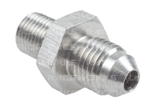 Raceworks Metric Male M12X1.25 To Male Flare An-4 Ss (Dual Seal) RWF-358-04SS
