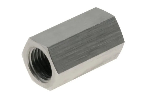 Raceworks M10X1.0 Inverted Flare Union Stainless Steel RWF-373-SS