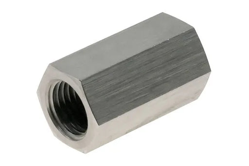 Raceworks 7/16In-24 Inverted Flare Union Stainless Steel RWF-376-SS