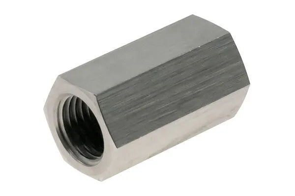 Raceworks 7/16In-24 Inverted Flare Union Stainless Steel RWF-376-SS