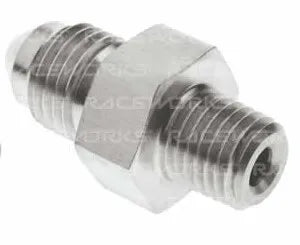 Raceworks NPT Male 1/8In To Male Flare An-3 Ss RWF-380-03SS