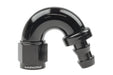 Raceworks Push Lock Hose End An-10 150Deg RWF-405-10BK