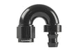 Raceworks Push Lock Hose End An-8 180Deg RWF-406-08BK