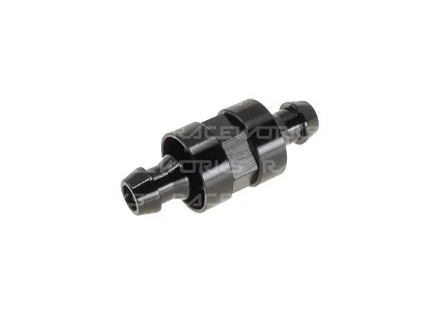 Raceworks Push Lock Joiner An-8 Straight RWF-410-08BK