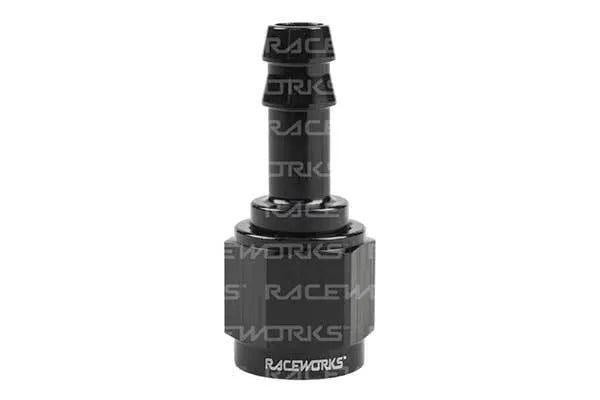 Raceworks Female An-6 To BaRB 1/2In RWF-411-06-08BK