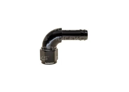 Raceworks An-10 Female Swivel To BaRB 5/8In 90Deg RWF-413-10BK