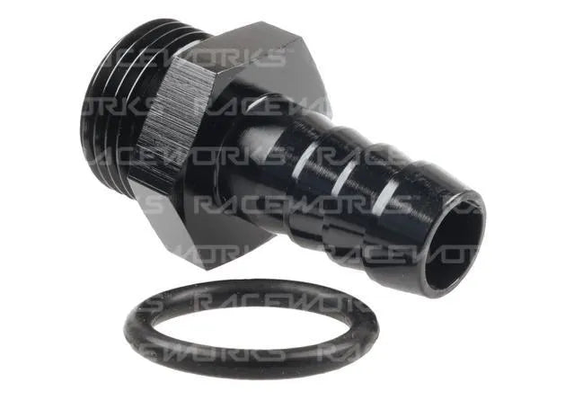 Raceworks An-4 ORB To 3/8In BaRB RWF-414-04-06BK