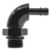 Raceworks An-8 ORB To 5/16In BaRB 90Deg Swivel RWF-415-08-05BK