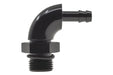 Raceworks An-10 ORB To 3/8In BaRB 90Deg Swivel RWF-415-10-06BK