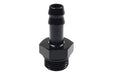 Raceworks An-10 ORB To 1/2In BaRB 90Deg Swivel RWF-415-10-08BK