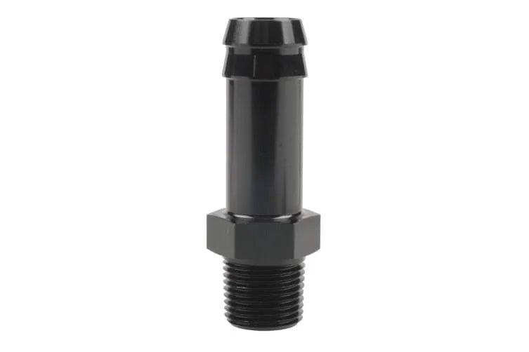 Raceworks Male NPT 3/8In To 3/8In (An-6) BaRB RWF-421-06-06BK