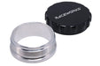Raceworks Weld On Aluminum Filler With Black Female Cap 2.5In RWF-460-40-ABK
