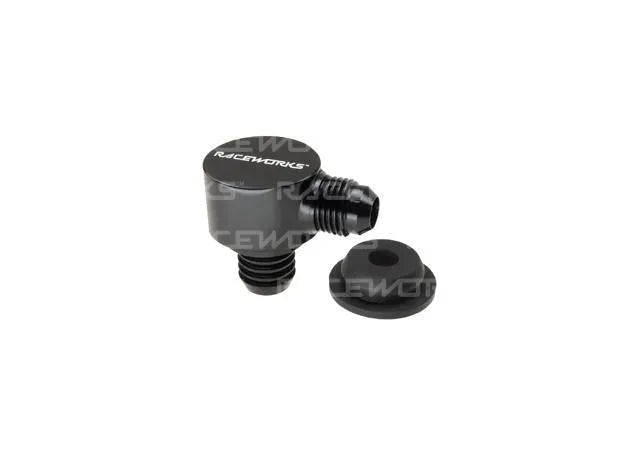 Raceworks Brake Booster One Way Valve An-6 With 13/16In Grommet RWF-609-06BK