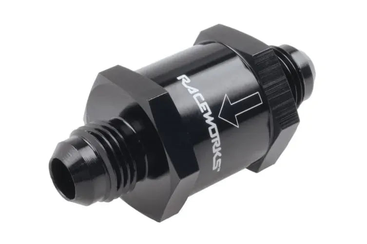 Raceworks One Way Valve An-12 RWF-610-12BK