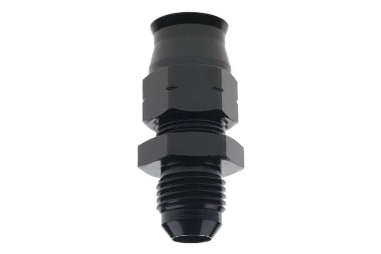 Raceworks Male An-6 To 3/8In Straight Tube Adapter RWF-618-06-06BK