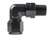 Raceworks An-8 Female Swivel To NPT Swivel 1/2In 90Deg RWF-623-08-08BK