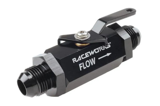 Raceworks Shut Off Valve An-6 RWF-650-06BK