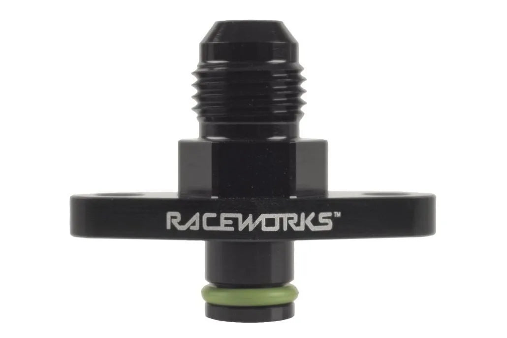Raceworks Fuel Rail Adapter An-6 Suits  Mazda,  Nissan And  Subaru RWF-680-02BK