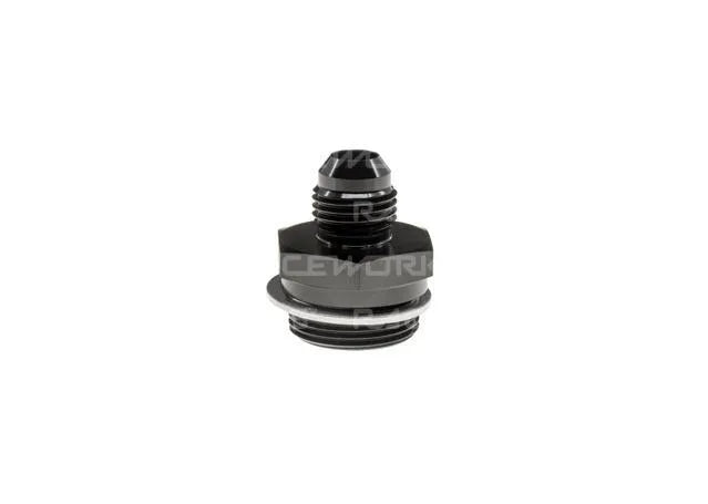 Raceworks Holley 7/8-20 An-6 Male Flare Adapter RWF-700-06BK