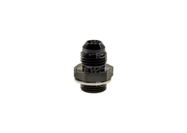 Raceworks Holley & Demon 9/16-24 An-6 Male Flare Adapter RWF-701-06BK