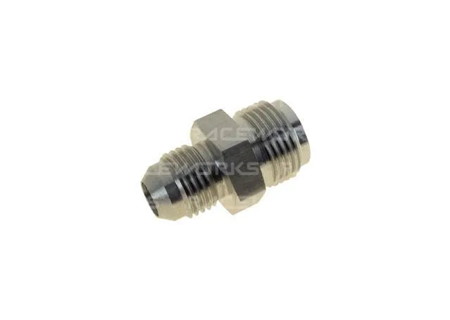 Raceworks Ss 11/16In-18 Inverted Flare To An-6 Male Flare Power Steering Adapter RWF-705-06SS