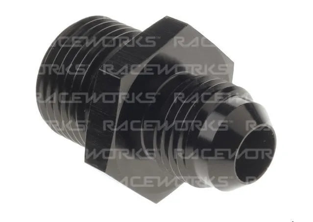 Raceworks Metric Male M22X1.5 To Male Flare An-6 RWF-736-06BK