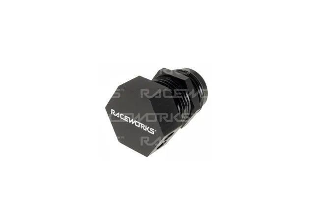 Raceworks An-10 Bolt-In Breather Bulkhead RWF-777-10BK