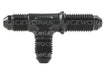 Raceworks An-4 Male Flare Bulkhead Tee On Run RWF-804-04BK