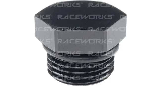 Raceworks O-Ring Plug An-12 RWF-813-12BK