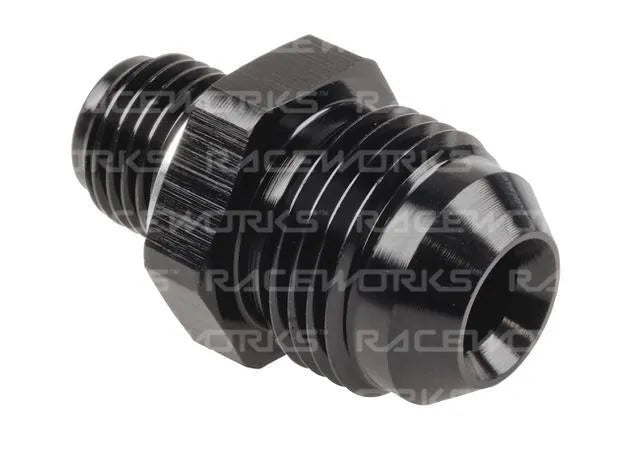 Raceworks Gm Transmission Adapter 1/4In Npsm To An-6 RWF-816-06-NPSBK