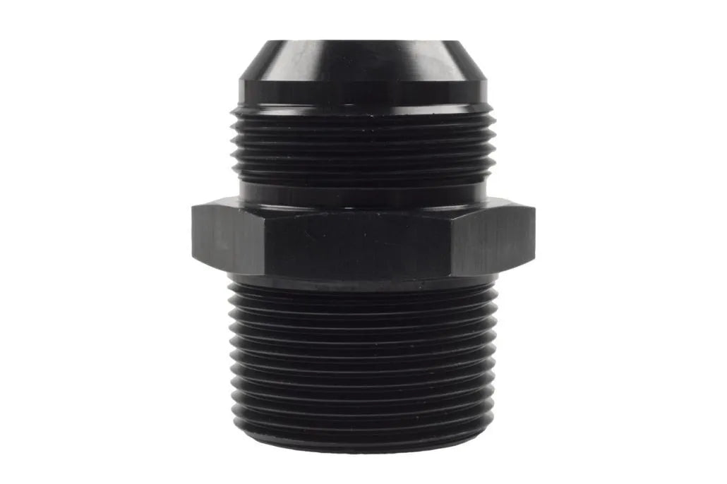 Raceworks An-16 Male Flare To 1In NPT Straight RWF-816-16BK