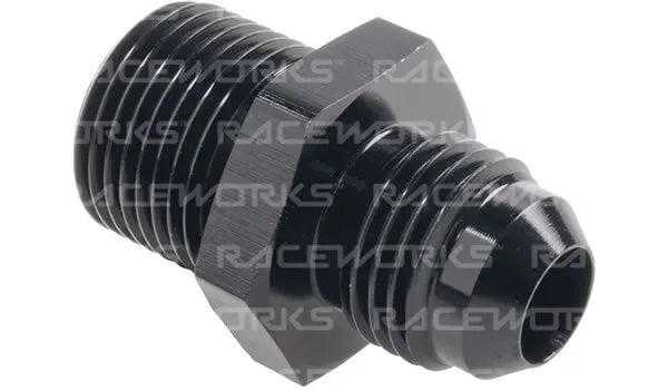 Raceworks Male Flare An-6 To Male Bspp 3/8In RWF-817-06-06BK