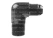Raceworks An-3 Male Flare To NPT 1/4In 90Deg RWF-822-03-04BK