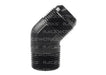 Raceworks An-16 Male Flare To NPT 1In 45Deg RWF-823-16BK